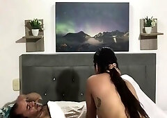 I Masturbate The Pussy In Front Of My Husband Inciting Him To Fuck