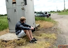 Muscle daddy oral sex and facial