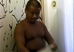 Asian bears jerk off