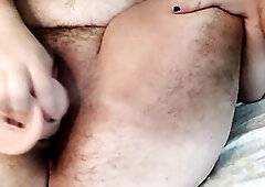 Creamy FtM Snatch Denied Climax For 9 Minutes