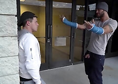 DrillMyHole: Cliff Jensen getting a facial outdoors