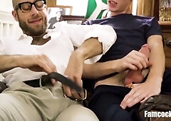 Nerdy Uncle seduces The fellow