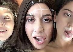 Huge Cumshot Compilation - Facials - Cum in Mouth