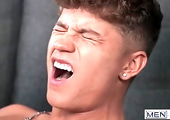 Joey Mills Gets Hard Watching Drake Von Bend Over And Ends Up Fucking Him For The First Time