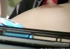 Plump amateur nudist mother i'd like to fuck showing her large melons, giant nipps and finely trimmed snatch to an amatauer voyeur as that babe d