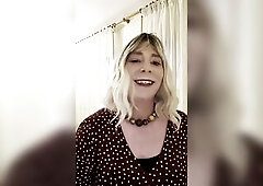 Nikki comes home from time on the beach, gets in nature's garb, and discharges her cum!
