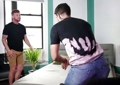 Two Stunning Gays Seduce A Straight Guy