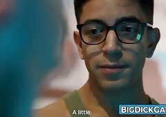 Bastian Karim bought his fighter Guillaume Wayne a fucktoy MIlo Miles