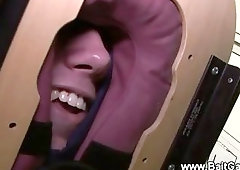 Straight guy gets unusual gay massage