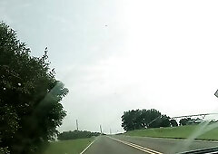 RENCOUNTER A PRETTY PREGGY HOTTIE ON FILTH ROAD! SLOPPY BJ!