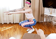 Workout viewer turns into fucker