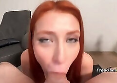 Gorgeous Redhead Getting Fucked in Doggy Style