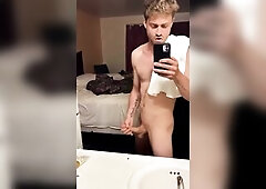 My most excellent and newest compilation: edging, jerking my chubby shlong and spunk fountain compilation