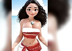 Moana ai sexy dance