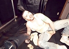 Axel Abysse's booty gets wrecked by a brand new sex machine