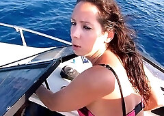 Brunette babe fucked doggystyle