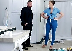 After almost getting caught during a last act of rebellion, a hidden Tyler is able to get a new look at Ryan – and her giant boobs – which casts h