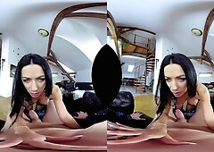 Shalina Creampie ft. Shalina Devine: Big Tits, Blowjob  Babe VR Porn