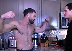 ManUpFilms - Tony Orlando cock sucking sex scene