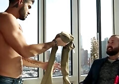 DrillMyHole: Hunk Diego Sans expose big dick