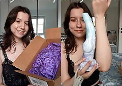 Come Open This Big Package with Me! - Opening Gift Package from Bad Dragon