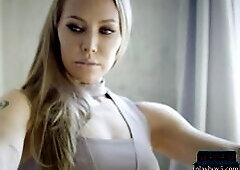 Hot MILF blonde Nicole Aniston gives a sensual striptease for Playboy and we love to see her fully exposed in the nude What a gorgeous babe she remain