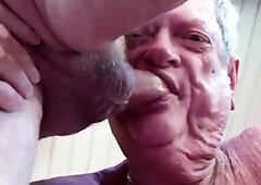Dentured Gay Blowjob - Sucking and Enjoying It