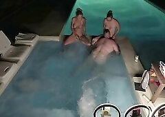 Hardcore Sexy Tub 3some With Deliah Grace And Nikki Zee