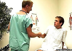 Perfect ramming in the doctors cabinet