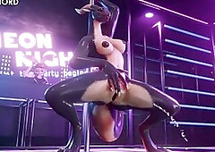 Hawt Lizard Fur Squirts In The Centre Of The Club