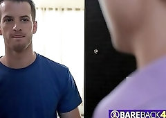 BAREBACK birthday party with my EX's bottom best friend