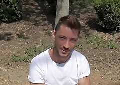 Str8Chaser: Jack receiving facial cum loads