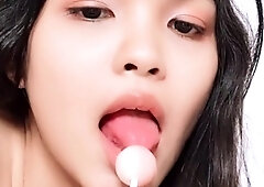 Solo mature masturbating on webcam