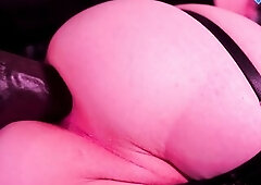 Trans Beauty Obscene Creampie Breeding By Massive Toy