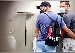 Cruising in public restroom 3