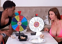 Awesome white model with huge boobs Alexis Fawx likes interracial sex