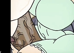 Rita Loud being permeated by Leni