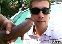 White Boy Gets Owned by Monster Black Cock