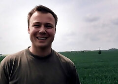 Czech dude with a tight booty bouncing on a dick in POV