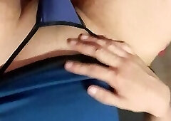 Mexican Crossdresser slut side thong and bareback anal (soy travesti mexicana)