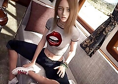 Bizarre three-dimensional mountain faphouse adventure with Misskitty2k