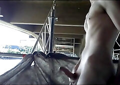 Exhibition Twink on construcion site 4