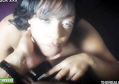 Fortunate Gurl Nova Bae - Fantastic Sex With A Large Titty Ebony Floozy