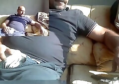 Bear cumshot, onanism, hands free cumshot