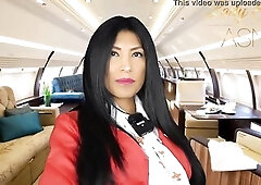 ASMR Carnal- Lascivious Intimate Flight Attendant
