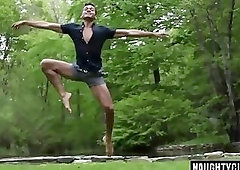 Big dick gay anal sex with cumshot