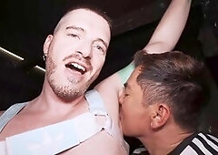 Dominant Alex Levy ravages Axel Abysse's ass with double fisting