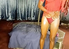 Disrobe teasing and screw the sexy BBC