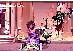 Femboy Max the Elf gets down with a fae-daemon in a magical encounter