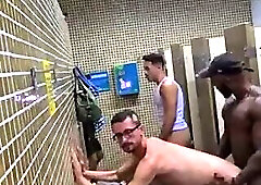 Fuck in the gym bathroom
